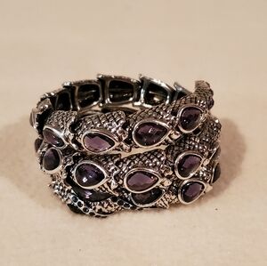 Wrap around crystal snake bracelet New